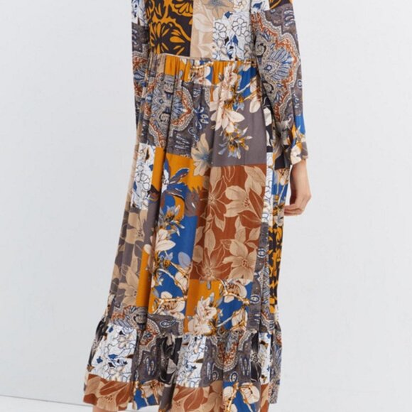 Anthropologie Mare Mare Lynda Tiered Maxi Dress - Picture 3 of 7